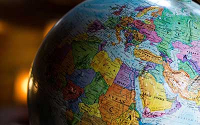 A globe model